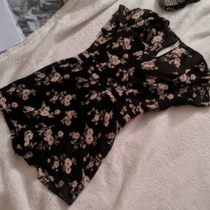 Forever21 floral romper